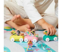 Carruaje de Madera Dragón Reino Encantado Cross Roads Verde