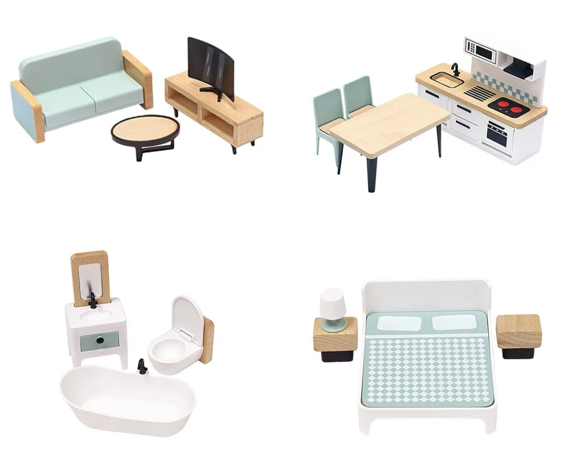 Casa de Muñecas Spring Cottage Amueblada