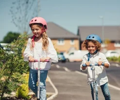 Casco Go Up Lights Rosa Pastel