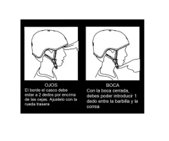 Casco Micro Cohete Talla S