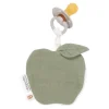 Chupetero Muselina Manzana Pure olive
