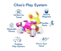 Clixo Tiny & Mighty Sparkle 9 piezas