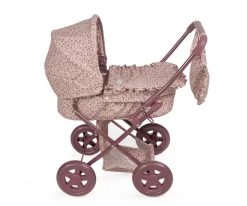 Cochecito Cuco Cherry Flores para Muñecas