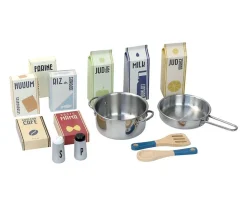 Cocinita de Madera Mostaza