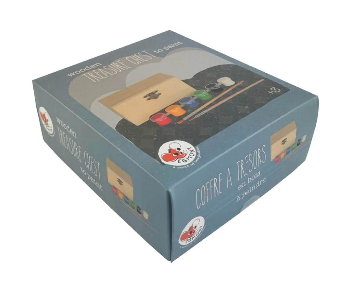 Cofre de Madera para Pintar