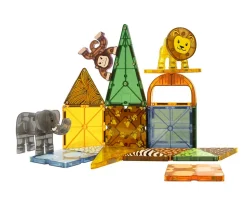 Construcción Animales del Safari 25pcs