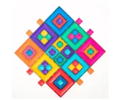 Construcción Connetix Bright Portal 48 piezas