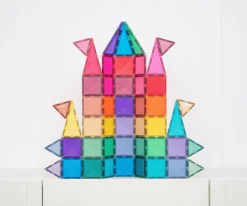 Construcción Connetix Glitter Castle 48 piezas