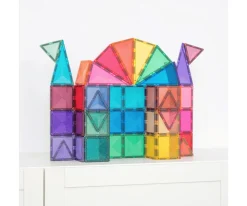 Construcción Connetix Glitter Castle 48 piezas