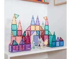 Construcción Connetix Pastel Starter 64 Piezas