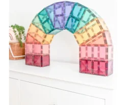 Construcción Connetix Pastel Mega 202 Piezas