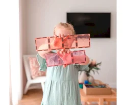 Construcción Connetix Pastel Rectángulo 24 piezas