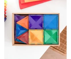 Construcción Connetix Rainbow Starter Pack 60 Piezas