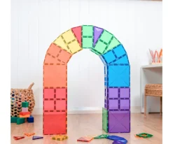 Construcción Connetix Rainbow Starter Pack 60 Piezas