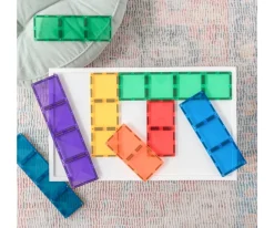 Construcción Connetix Rainbow Rectángulo 18 piezas