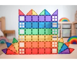 Construcción Connetix Rainbow Starter Pack 60 Piezas