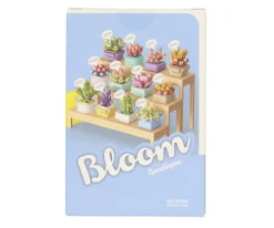 Construcción Mini KOCO Planta Suculenta Azul 138 Piezas