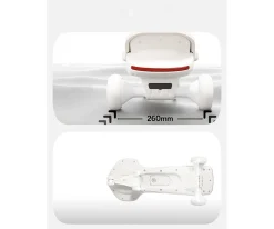 Correpasillos Patín Bravold Long Rider con Luz,Música y Ruedas Silenciosas Moca