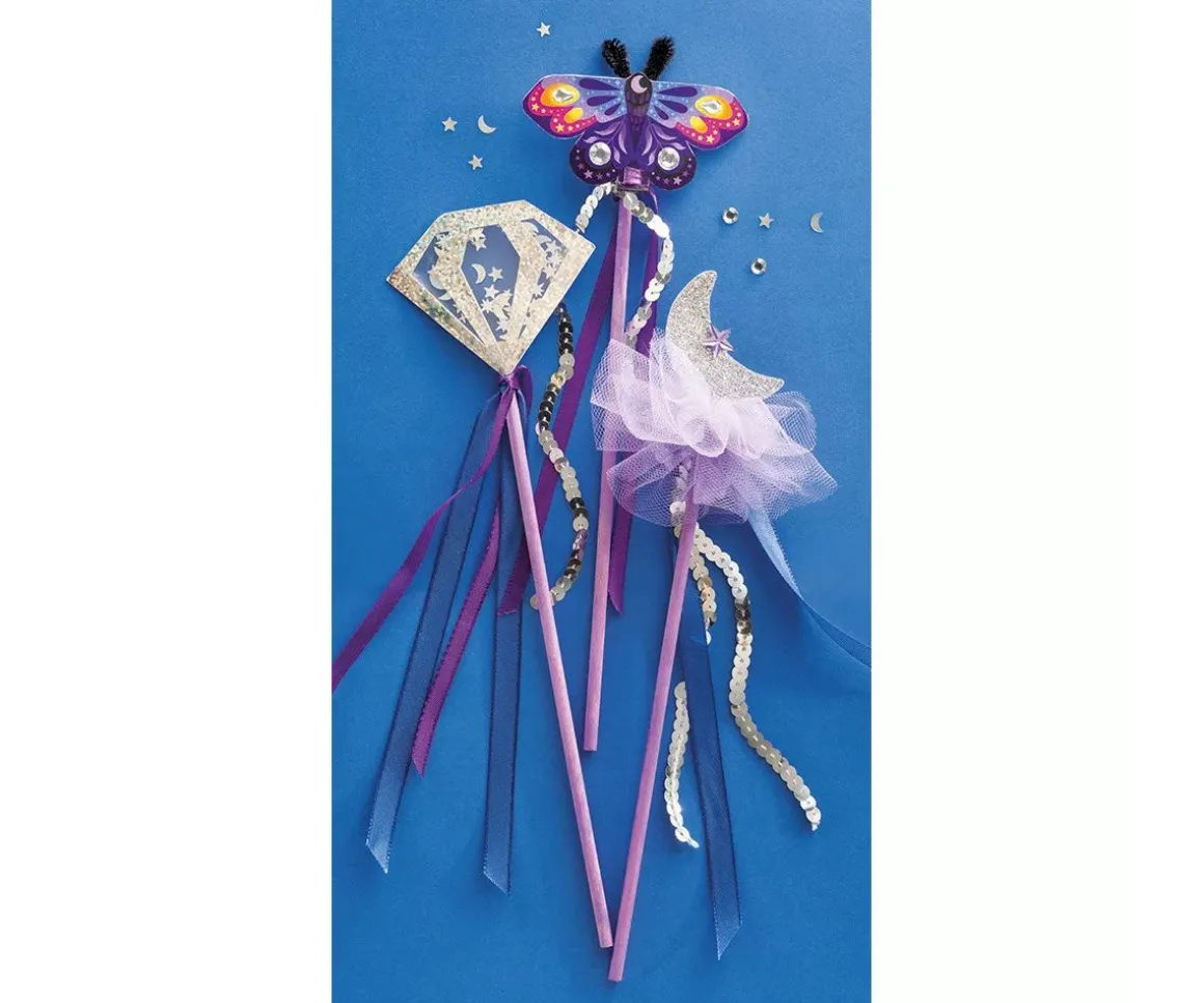 Crea 3 Varitas Magic School