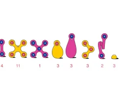 Crew Pack -Pink / Yellow 30 Piezas