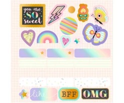 Cuaderno de Pegatinas Flowers & Friends