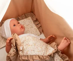 Cuna con Dosel para Muñecas Teresa