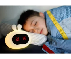 Despertador con Luz Nocturna Colores LED GIOrabbit