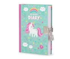 Diario Secreto con Candado Unicornio