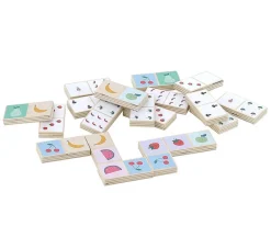 Dominó Madera Frutas y verduras