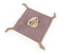 Doudou León Gala Cerise Personalizable