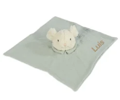 Doudou Ratoncito Poppy Musgo Personalizable