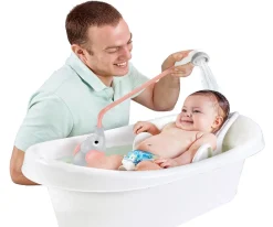 Ducha Bañera Elefante Rosa Yookidoo