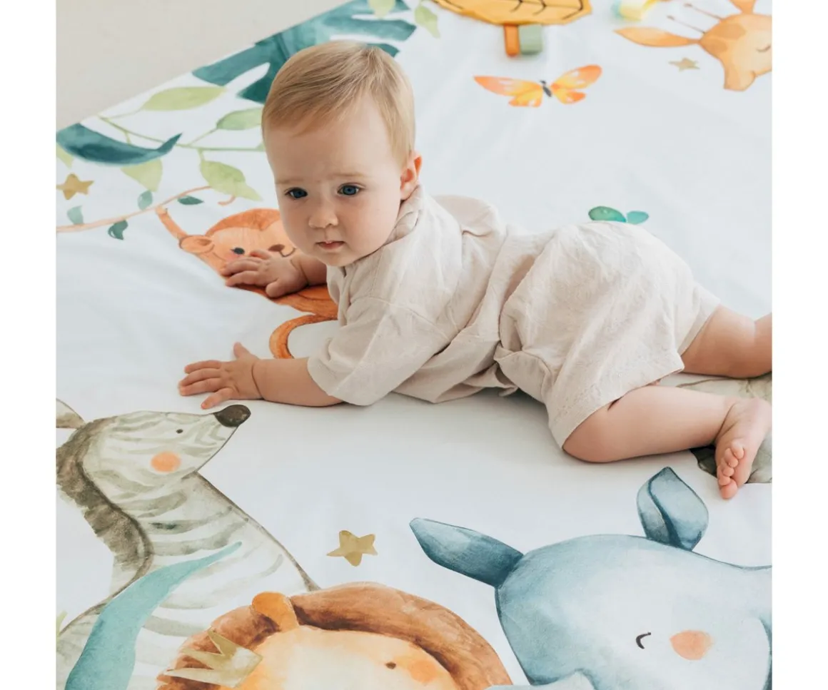 Enrollagateo Simple Estampado Safari Mix