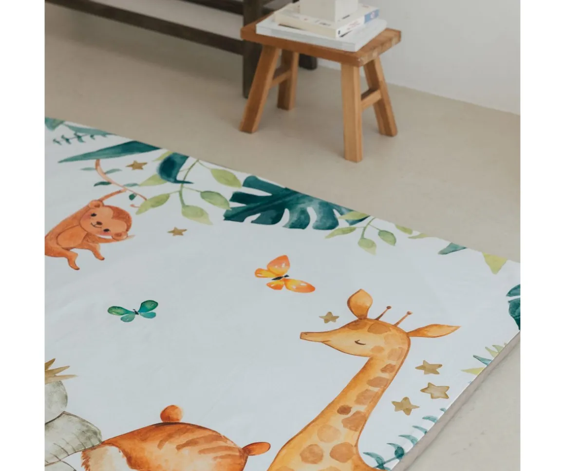 Enrollagateo Simple Estampado Safari Mix