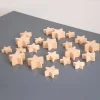 Estrellas Madera Natural