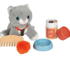 Gato con Bolsa de Transporte y Set de Cuidados