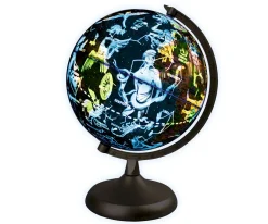 Globo Terráqueo Día y Noche