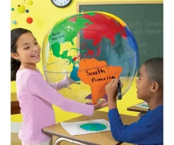 Globo Terráqueo Hinchable para Pintar