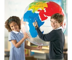 Globo Terráqueo Hinchable para Pintar