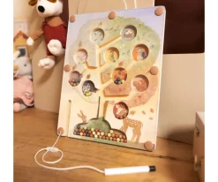 Gran Laberinto Magnético de Madera