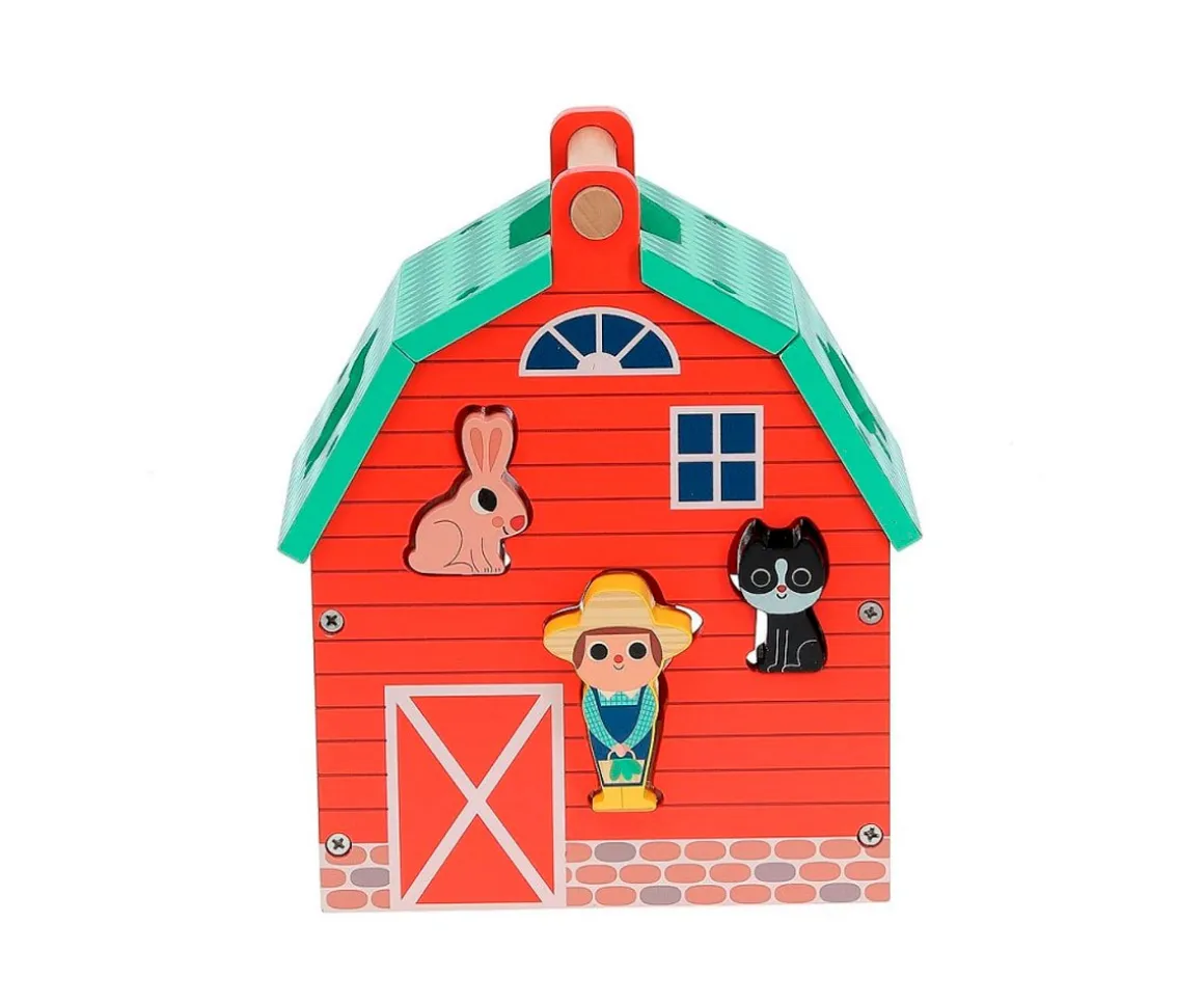 Granja con Piezas Encajables Vilac