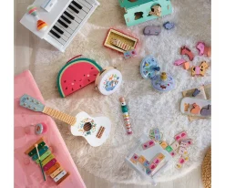 Guitarra de Madera "Animales del Mundo"