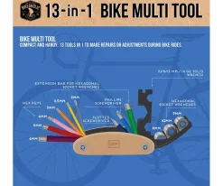 Herramientas para Bicicleta 13 en 1 Bike Multi Tool