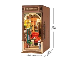 Inserto para Estante Librería Book Nook Shakespeare
