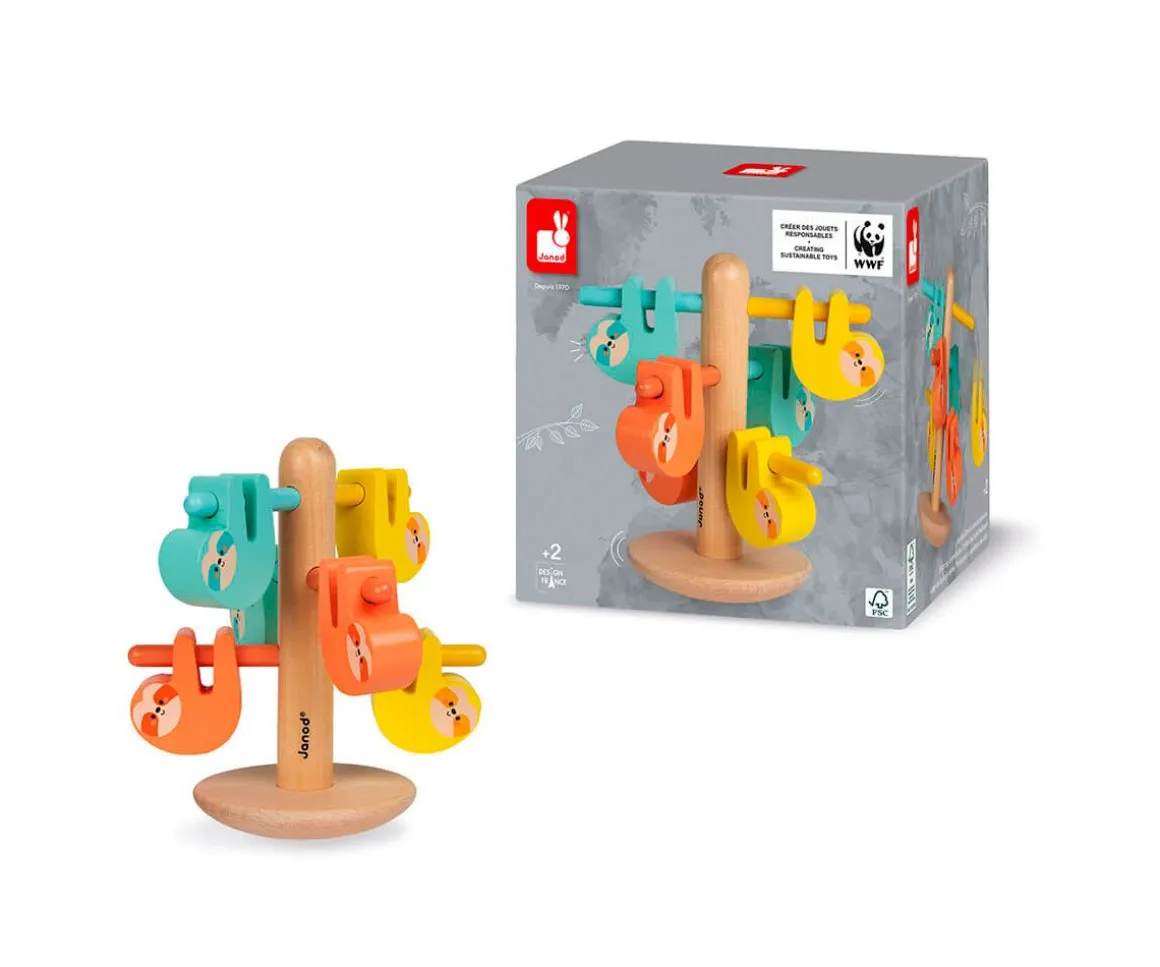 Juego de Equilibrio y Colores Perezosos