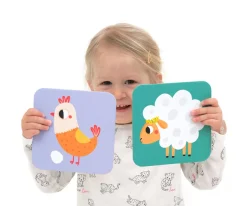 Juego de Memoria XXL Farm Animals