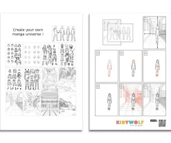 KidyDraw-Pro Azul Manga