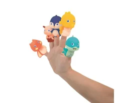 Libro de Baño y 5 Marionetas de Dedo