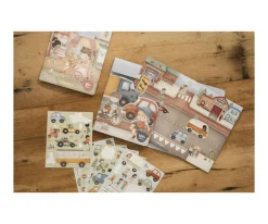 Libro de Pegatinas Reutilizables Jim y Vehículos