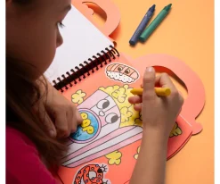 Libro OMY con Pinturas y Pegatinas Yummy